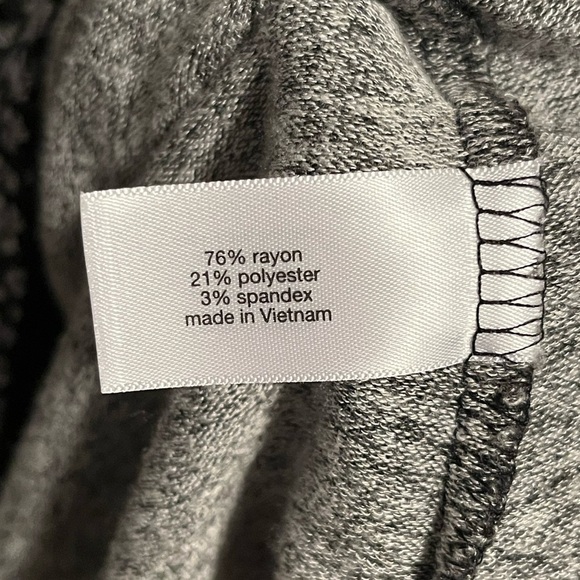 Lane Bryant Black and White Floral Cowl-Neck Sweatshirt - Picture 6 of 10